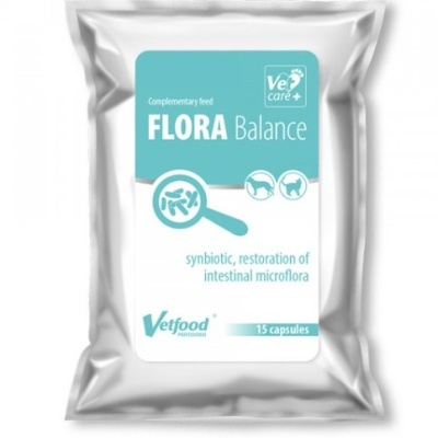 Vetfood - Flora balance - Suporte gastrointestinal para raças médias e grandes