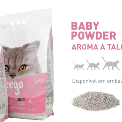 Areia / litter Weego Baby Powder