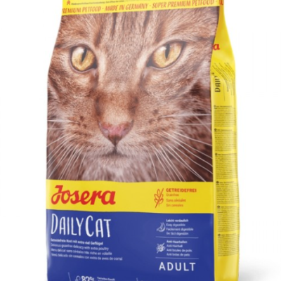 Josera DailyCat - Ração Seca Sem Cereais para Gato Adulto Josera - 2 kg - opção de pack econômico Josera DailyCat - Ração Seca Sem Cereais para Gato Adulto Josera - 2 kg - opção de pack econômico