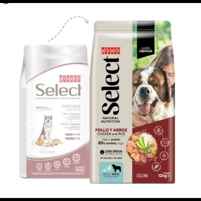 Picart Select Cão Maxi Adulto - Frango e Arroz - 12 kg - opção de pack econômico Picart Select Cão Maxi Adulto - Frango e Arroz - 12 kg - opção de pack econômico