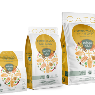 NATURA DIET GATOS  ESTERILIZADOS - FRANGO - 1,5 kg - pack econômico disponível NATURA DIET GATOS  ESTERILIZADOS - FRANGO - 1,5 kg - pack econômico disponível