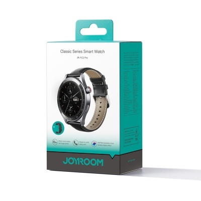 Smartwatch Joyroom Classic Series JR-FC2 Pro – cinza escuro Smartwatch Joyroom Classic Series JR-FC2 Pro – cinza escuro