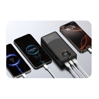 Powerbank Dudao K12Pro 22.5W PD 20000mAh USB-A USB-C - Preto Powerbank Dudao K12Pro 22.5W PD 20000mAh USB-A USB-C - Preto