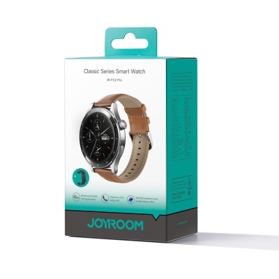 Smartwatch Joyroom Classic Series JR-FC2 Pro – prateado