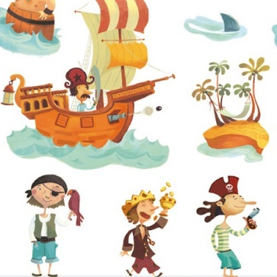 Autocolantes Piratas [160] | Djeco