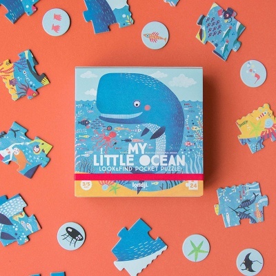 Pocket Puzzle: My Little Ocean [24 peças] | Londji