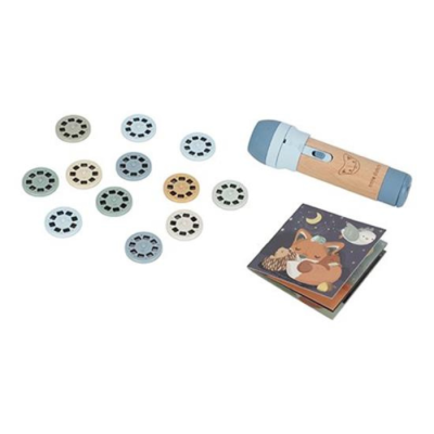 Lanterna Projetor de Histórias: Azul | Little Dutch