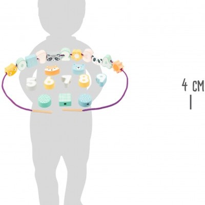 Jogo de Enfiamento em Tons Pastel | Small Foot