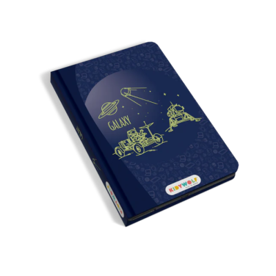 Tablet Mágico com ilustrações: Galáxia | KidyWolf