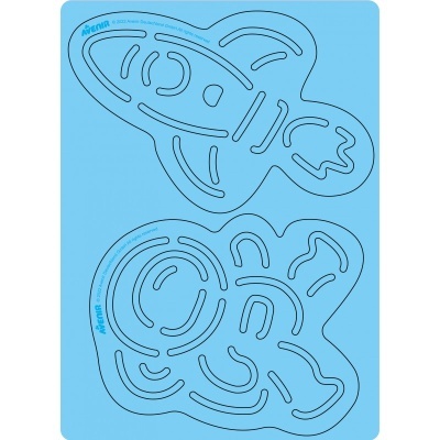 Scratch With Stencil: Space | AVENIR