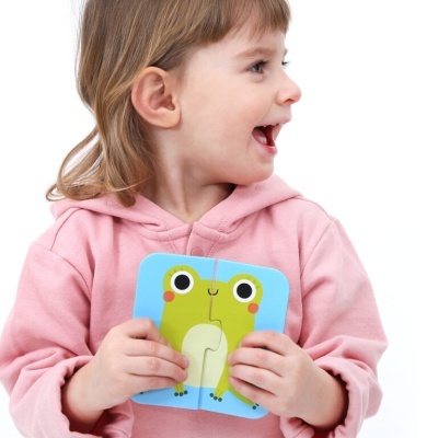 On-the-Go: Puzzles Metades de Animais | Banana Panda