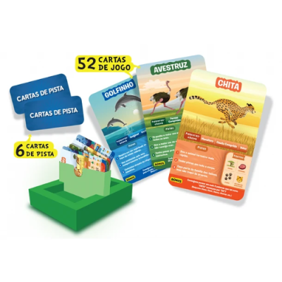 Adivinha em 10: Reino Animal | Skillmatics