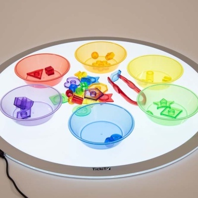 Tigelas de Classificação de Cores translúcidas | Tickit