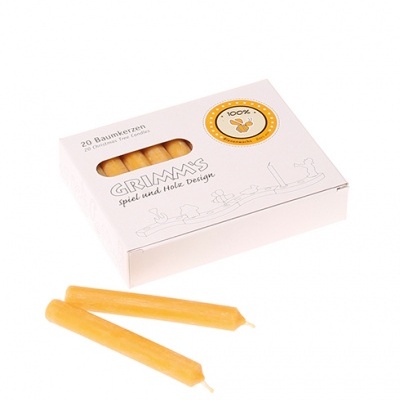 Vela de Cera de Abelha âmbar [100%] | Grimm's