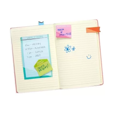 Side Notes Stick Tab Note Pad: Color Write | Ooly