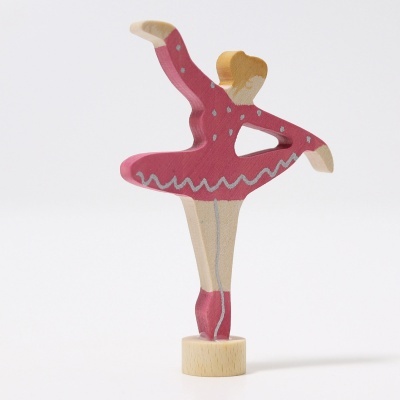 Figura Decorativa: Bailarina Rosa | Grimm's