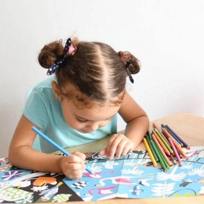 Poster para colorir: Floresta Tropical | Poppik