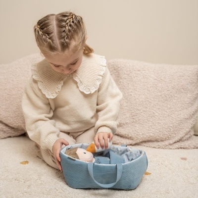 Baby Jim com Alcofa: Sailors Bay Blue | Little Dutch