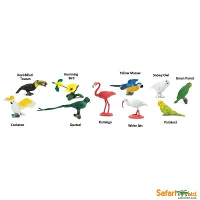 Toob Aves Exóticas | Safari Ltd