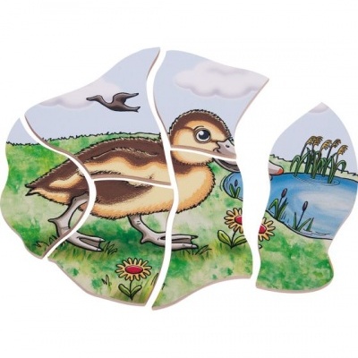 Puzzle de Camadas: Pato | Beleduc