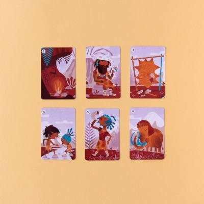 Card Game: Sapiens, Human History | Londji