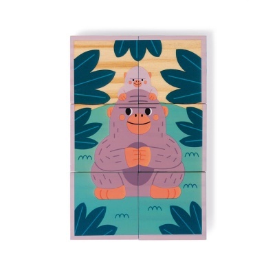 Blocos de Madeira: Animais | Janod