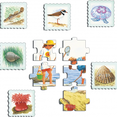 Puzzle À Beira-Mar [48 peças] | Larsen