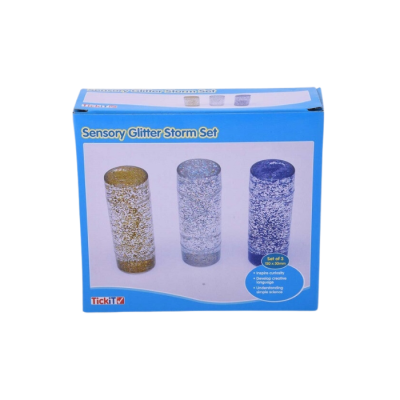 Conjunto Sensorial Glitter Storm | Tickit