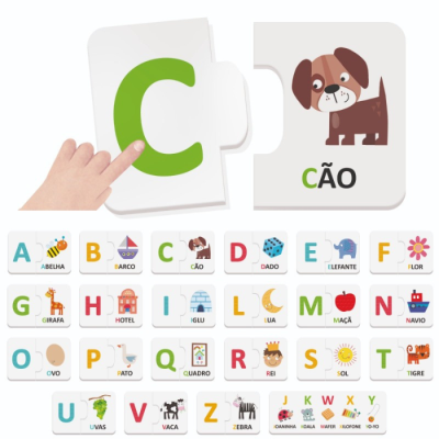 Toca e Brinca: O Alfabeto dos Pequeninos | Headu