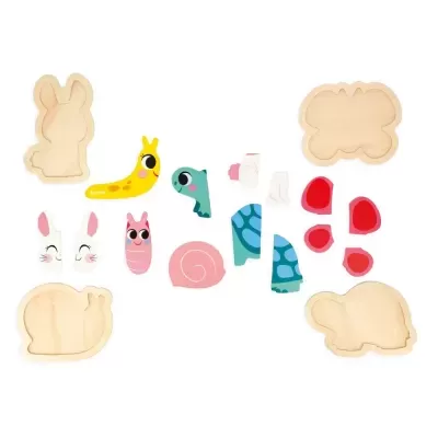 Puzzles Progressivos: Jardim | Janod