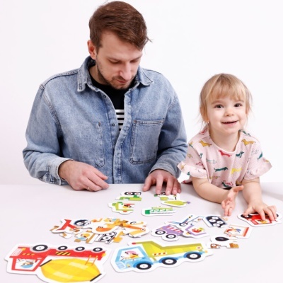 Puzzles Progressivos: Veículos | Banana Panda