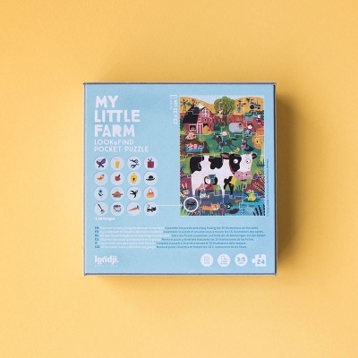 Pocket Puzzle: My Little Farm [24 peças] | Londji