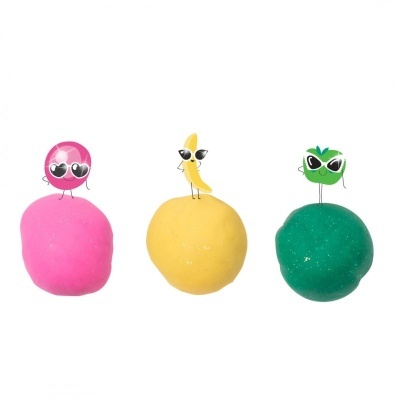 Plasticina Perfumada: Trio Flores e Borboletas | Tutti Frutti