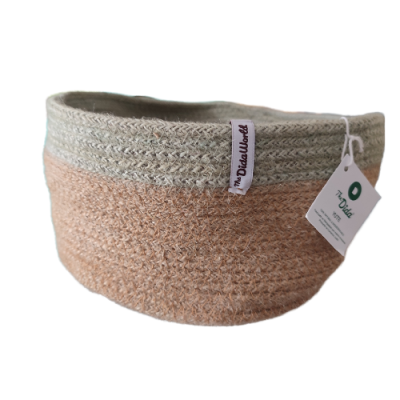 Cesto de juta artesanal | The Dida