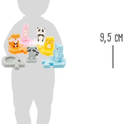 Jogo de Encaixe Animais | Small Foot