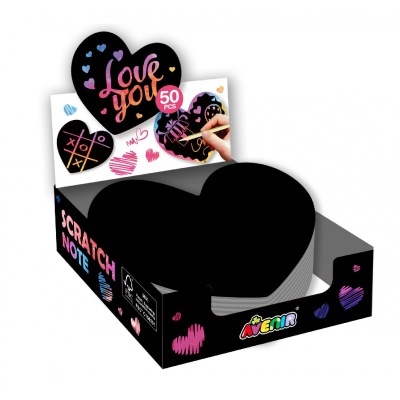 Scratch Note Heart | AVENIR