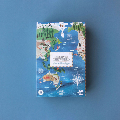 Puzzle Discovery the World [200 peças] | Londji