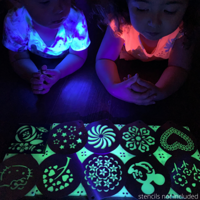 Glow in the Dark [16 peças] | Magna-Tiles