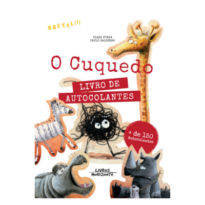 O Cuquedo: Livro de Autocolantes | Livros Horizonte