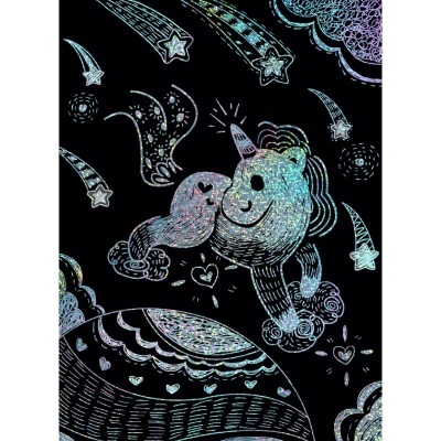 Scratch With Stencil: Unicorns | AVENIR