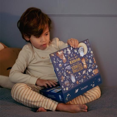 Lanterna Projetor de Histórias: Azul | Little Dutch