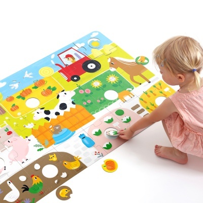 Suuuper Size Puzzle: Farm Match Fun | Banana Panda