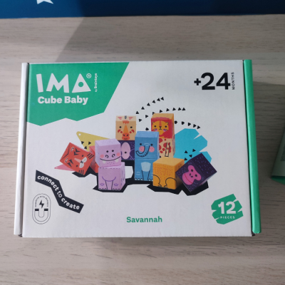 Ima Cube Baby: Savannah [12 peças] | Braintoys