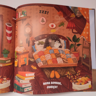 O Ouriço no Outono | Porto Editora