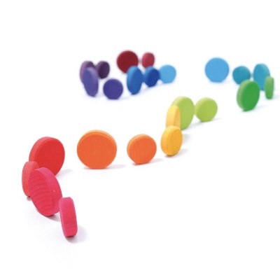 Moedas Arco-Íris de Madeira | Grimm's