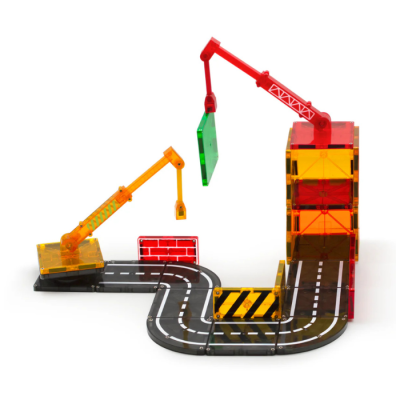 Construção [32 peças] | Magna-Tiles