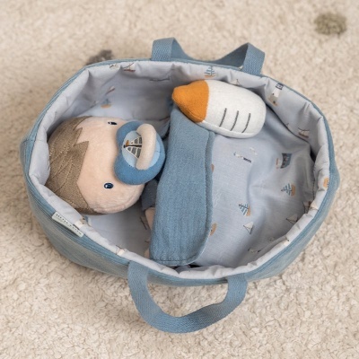 Baby Jim com Alcofa: Sailors Bay Blue | Little Dutch