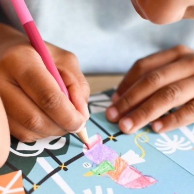 Poster para colorir: Floresta Tropical | Poppik