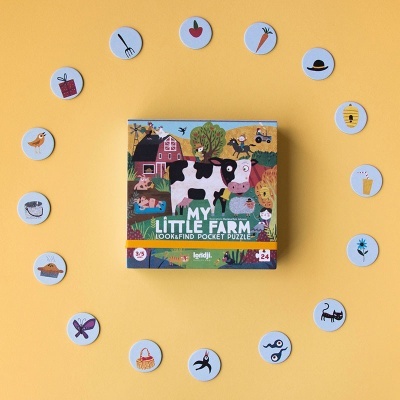 Pocket Puzzle: My Little Farm [24 peças] | Londji