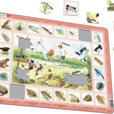 Puzzle No Lago [48 peças] | Larsen